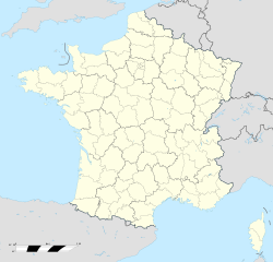 France location map-Regions and departements.svg